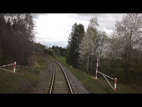 ČD trať 323 ,Frenštát pod Radhoštěm - Kunčice pod Ondřejníkem 1/2 9.IV.2014 [HD]