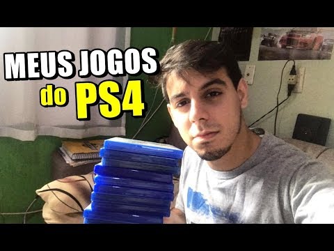 MINHA COLEÇÃO DE JOGOS DO PS4! ATUALIZADO 2019