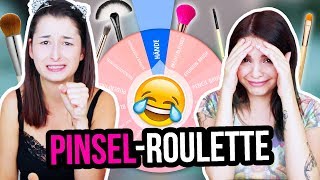 OMG... MAKE UP ROULETTE... mit PINSELN! 😂| unlikely