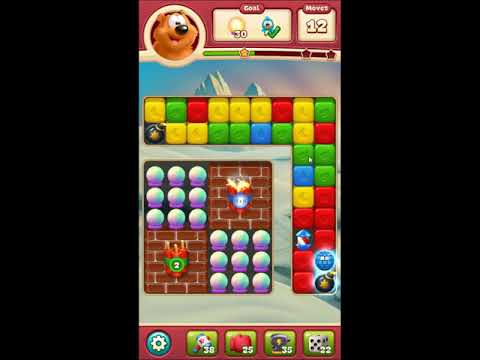 Toon Blast Level 2365 - NO BOOSTERS 🐻🐺🐱 | SKILLGAMING ✔️