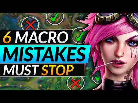 6 WORST MACRO Mistakes Every Jungler Makes - Challenger Tips and Tricks - LoL Pro Guide