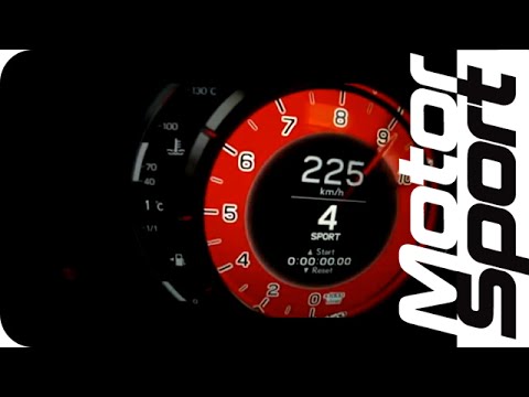 Lexus LFA 0-260 km/h Acceleration (Motorsport)