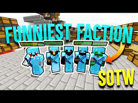 THE FUNNIEST FACTION PLAYS SOTW... *IDIOT-SQUAD* | Minecraft HCF