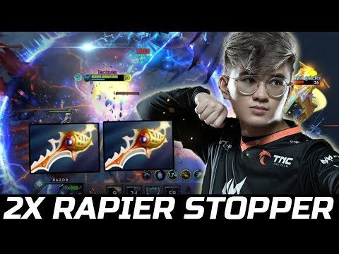 T1.GABBI MID REFRESHER RAZOR - 2X RAPIER STOPPER DOTA 2