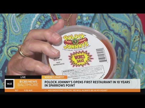 Where's Marty? Getting a taste of the new Polock Johnny's in Sparrow's Point