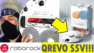 ROBOROCK QREVO S5V recensione unboxing robot aspirapolvere lavapavimenti con stazione automatica