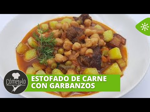 Cómetelo | Estofado de carne con garbanzos