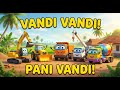 Vandi Vandi Pani Vandi Construction Vehicles Malayalam Kids Song