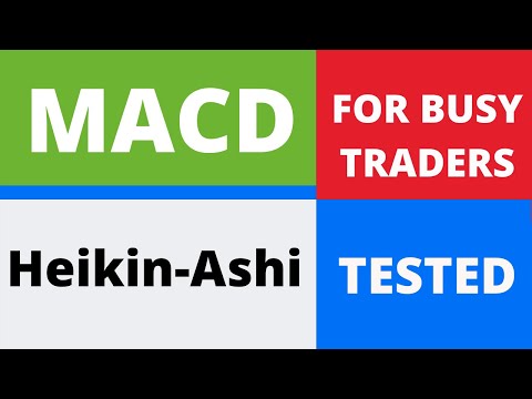 MACD Trading Strategy + Heiken Ashi Chart Forex - Swing Trading Strategy - TESTED X100 -GREAT LESSON