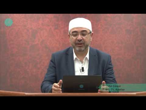 Tefsir Dersi - 187 (Enfâl Sûresi 64 - 71. Ayetler) - Adem Ergül