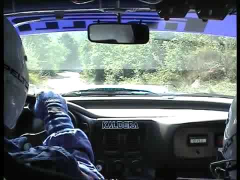 2000 Ercan Kazaz Cem Bakançocukları Subaru WRC in car Opet Marmara Rallisi