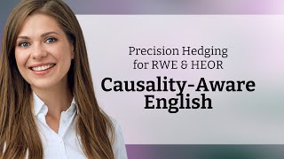 Precision Hedging for RWE & HEOR: Causality-Aware English