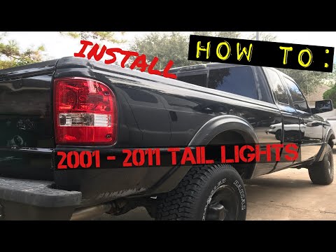 Ford Ranger: Installing 01-11 Taillights on 94 Ranger