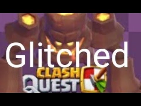 CLASH QUEST GLITCHED BOSS | How to fight Lava Golem