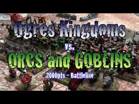 Throwback Thursdays Ep 132 - Warhammer Fantasy Battle - Orcs and Goblins vs. Ogres