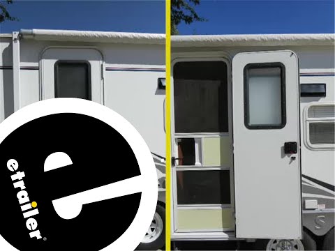 etrailer | The Low-Down on the Lippert Replacement Window Frame with Seal for RV Entry Doors