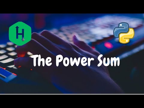 The Power Sum Recursion Hackerrank Code Explaination