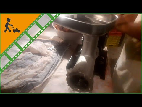 Tritacarne Reber 9500N: montaggio e funzionamento del prodotto ad induzione