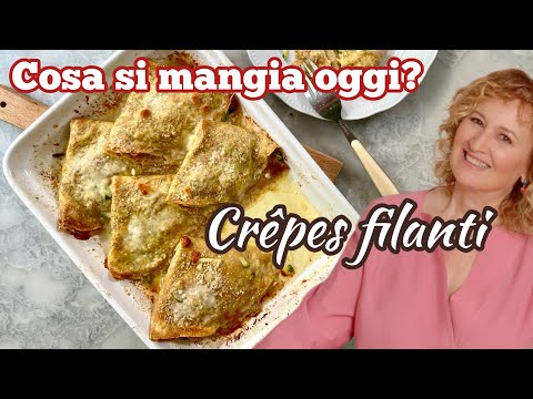 Crepes filanti con formaggio e prosciutto: La Ricetta da Sogno per Ogni Goloso!