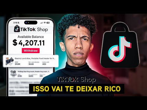 O QUE é TIKTOK SHOP? COMO LUCRAR MUITO DINHEIRO COM VÍDEOS VIRAIS (Dinheiro fácil no TikTok Shop)