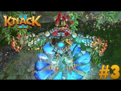 Knack 2 Gameplay Very Hard (PS4) Part 3 - Return of The Goblins