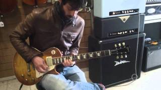 Video thumbnail for Gibson Les Paul Reissue 1959 Sunburst Divided by 13 JJN50/100 en Organigrama Guitars by Organigrama Guitars
