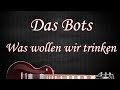 Das Bots - Was wollen wir trinken (acoustic cover by ...