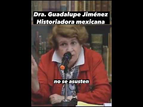 DOCTORA GUADALUPE JIMÉNEZ: LOS ANGLOS NUNCA QUERRÁN ENTENDER QUE NO HABÍA COLONIAS