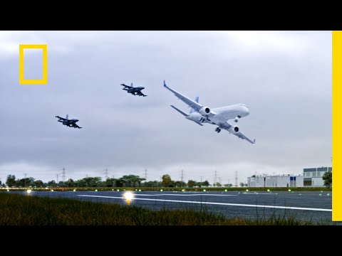 Musieli lądować w asyście myśliwców F-16! | Katastrofa w przestworzach