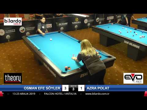 OSMAN EFE SÖYLER & AZRA POLAT Bilardo Maçı - 