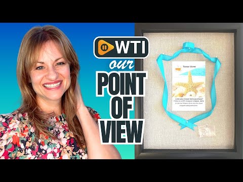 Tasse Verre 12x15 White Display Shadow Box Frame w/Linen Background and 16 Stick Pins - Ready to Hang Shadowbox Picture Frame - Box Display Baby Memorabilia Wedding 1-Pack - WTI product video review
