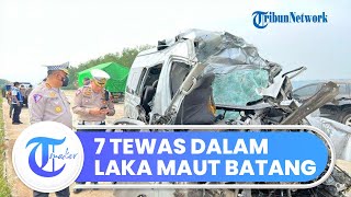 Kecelakaan Maut di Tol Batang-Semarang, Hiace VS Truk Trailer, Tujuh Orang Tewas