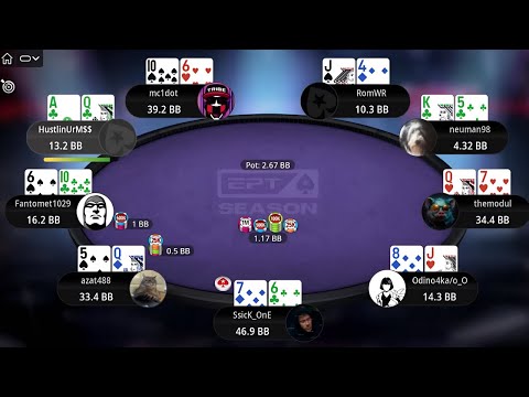 $109 Sunday Million Ssick_OnE | HustlinUrM$$ | mc1dot (EPT Season 31-M) - Final Table Replay