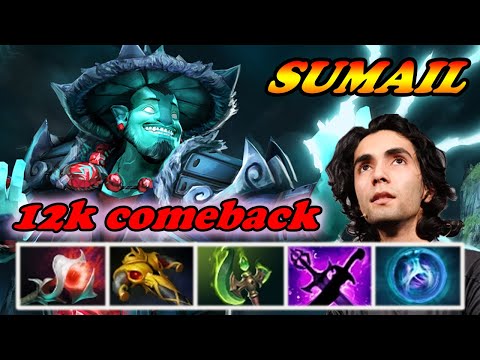 Sumail signature Storm Spirit mid 12k comeback | SUMAIL Dota 2