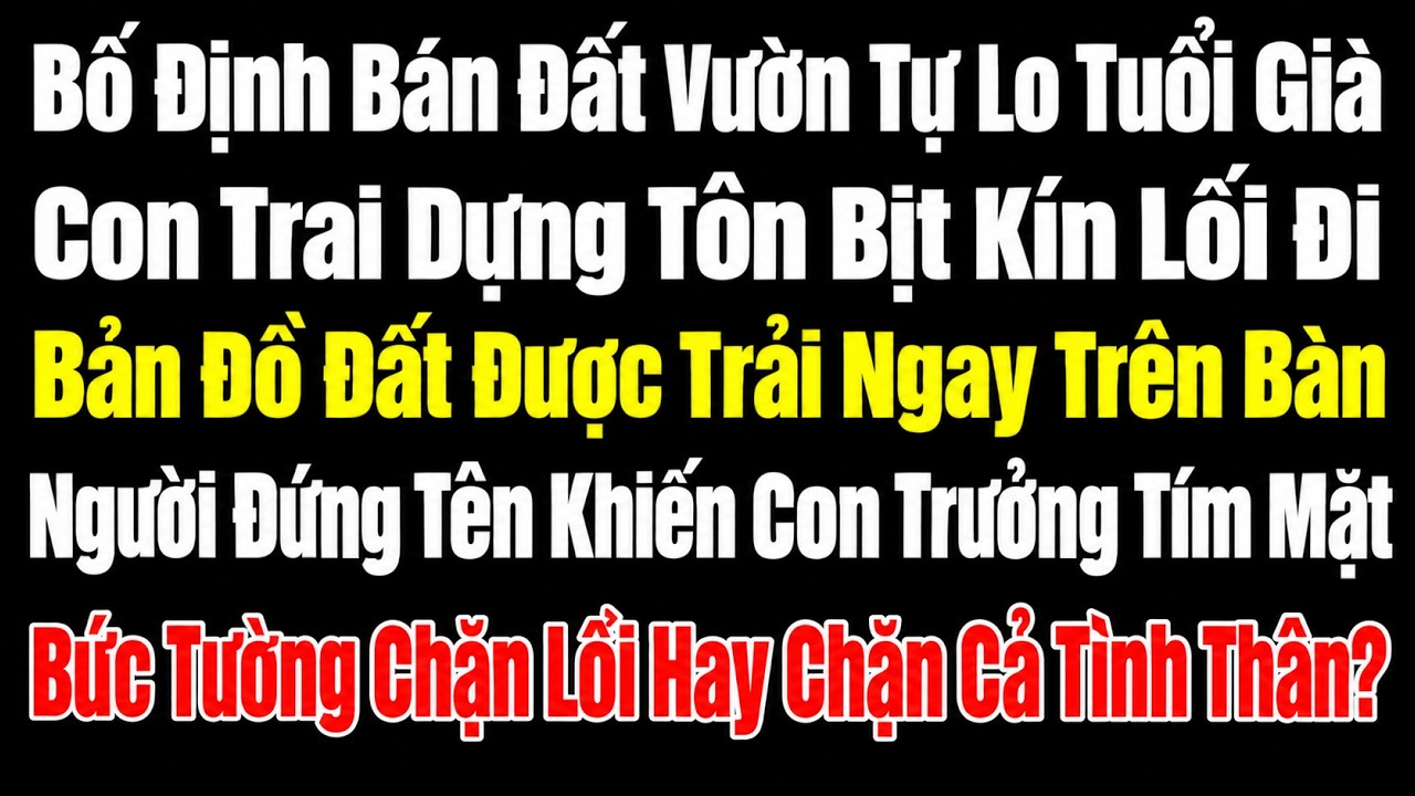 Nỗi Đau Người Cha Bị Con Ruột Bỏ Rơi, Phải Leo Tường Mua Cơm Ăn Qua Ngày | Tuổi Xế Chiều