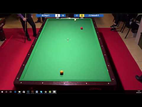 RADAELLI vs BEGO - 4^PROVA BILIARDO BTP 2017 FIRENZE