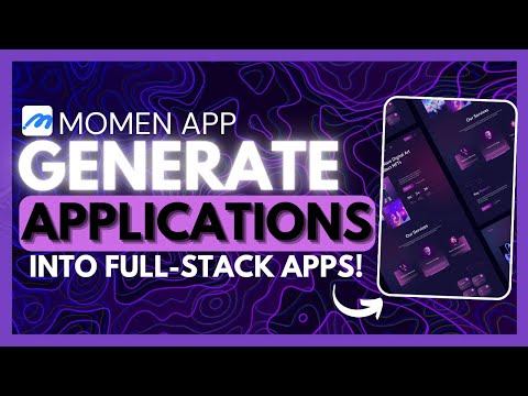 Momen.app: Develop HIGH Quality Full-stack AI Apps Without Writing ANY Code! (Drag-And-Drop UI)