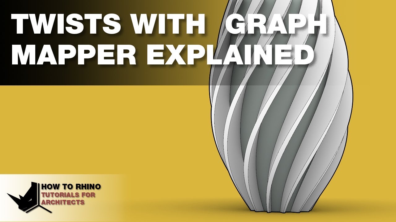 Rhino Grasshopper Complex Twist With Graph Mapper Explained for Beginners