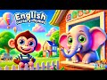 Top Nursery Rhymes English Version Learn ABC Alphabet Wheels On The Bus And More