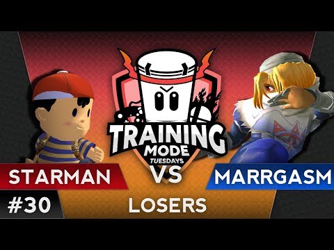 TMT 30 -  Marrgasm (Sheik) VS Starman (Ness) - SSBM Losers - Smash Melee