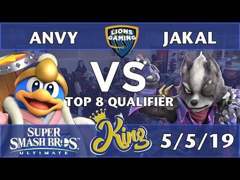 King - PBJ | AnVy (King Dedede) vs Jakal (Wolf) - Smash Ultimate Winners Quarters