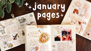 First Journal Flip of 2026 | January Journal Pages
