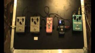Video thumbnail for Delays competition Biyang Ad7 AD8 AD10 MXR Carbon Copy WH Aqua Puss by Gutek