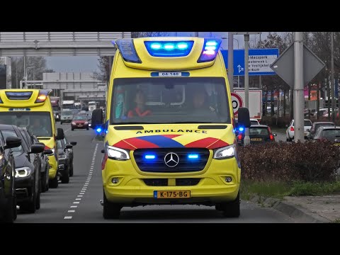 MMT Inzet in Dedemsvaart | [Kapotte grillflitsers] A1 04-801, 04-140 & Lifeliner 4 in actie