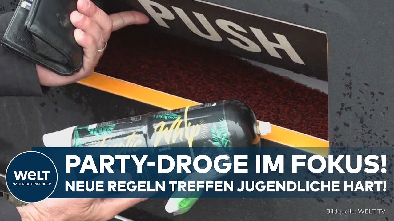 DEUTSCHLAND: Party-Droge im Fokus! Neue Regeln treffen Jugendliche hart!