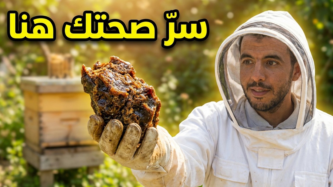 العكبر المعجزة | صمغ النحل الذي يفعل العجائب لصحتك وكيفية استخدامه