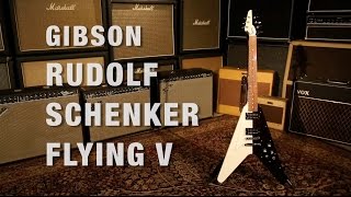 Video thumbnail for Gibson Rudolf Schenker Flying V Overview by Wildwood Guitars