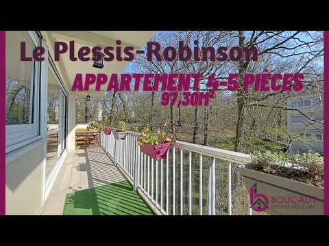 Achat Appartement T4-5,  Le Plessis-Robinson - La Boissière - 97,30m² avec Balcon