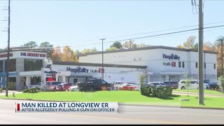 DPS identifies man killed at Longview ER after allegedly pulling gun on off-duty police officer