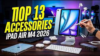 Top 13 Best iPad Air M4 Accessories 2026! Keyboards / Cases / Car Mount